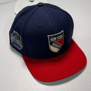New York Rangers Winter Classic Reebok Hat Navy and Red